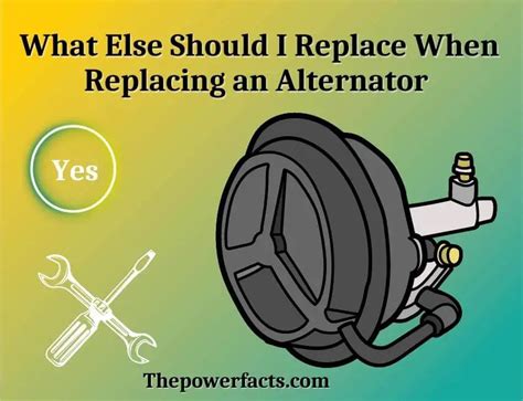 What Else Should I Replace When Replacing an .